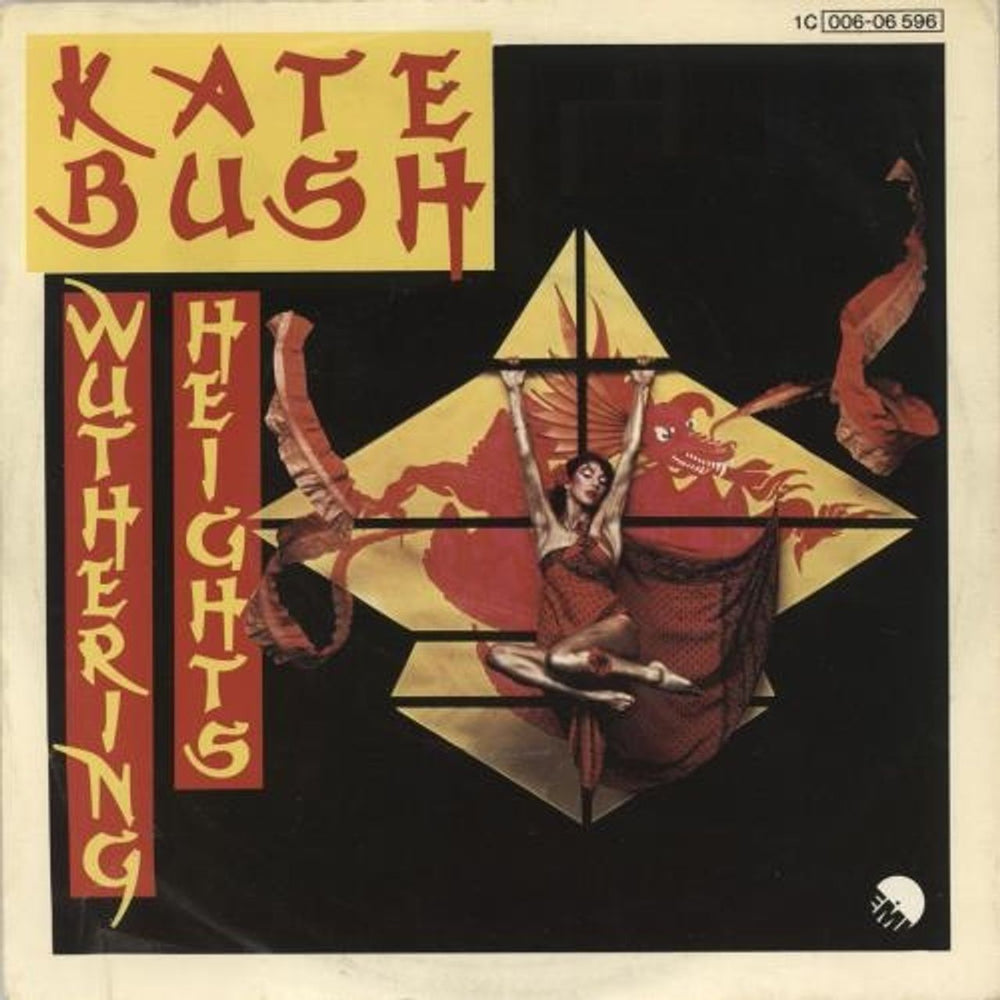 Kate Bush Wuthering Heights German 7" vinyl single (7 inch record / 45) 1C006-06596