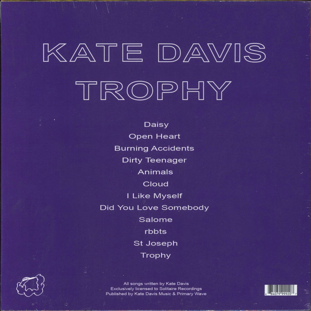 Kate Davis Trophy - Gold Vinyl US vinyl LP album (LP record) 684079999207