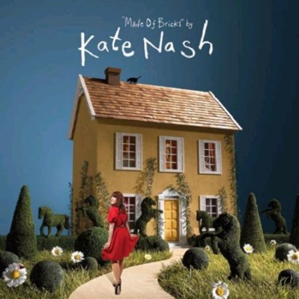 Kate Nash Made Of Bricks - Pink Vinyl + Poster UK vinyl LP album (LP record) 1755804