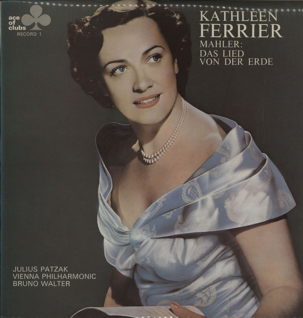 Kathleen Ferrier Mahler: Das Lied Von Der Erde UK vinyl LP album (LP record) ACL305