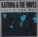 Katrina & The Waves That's The Way US Promo CD single (CD5 / 5") DPRO-05304