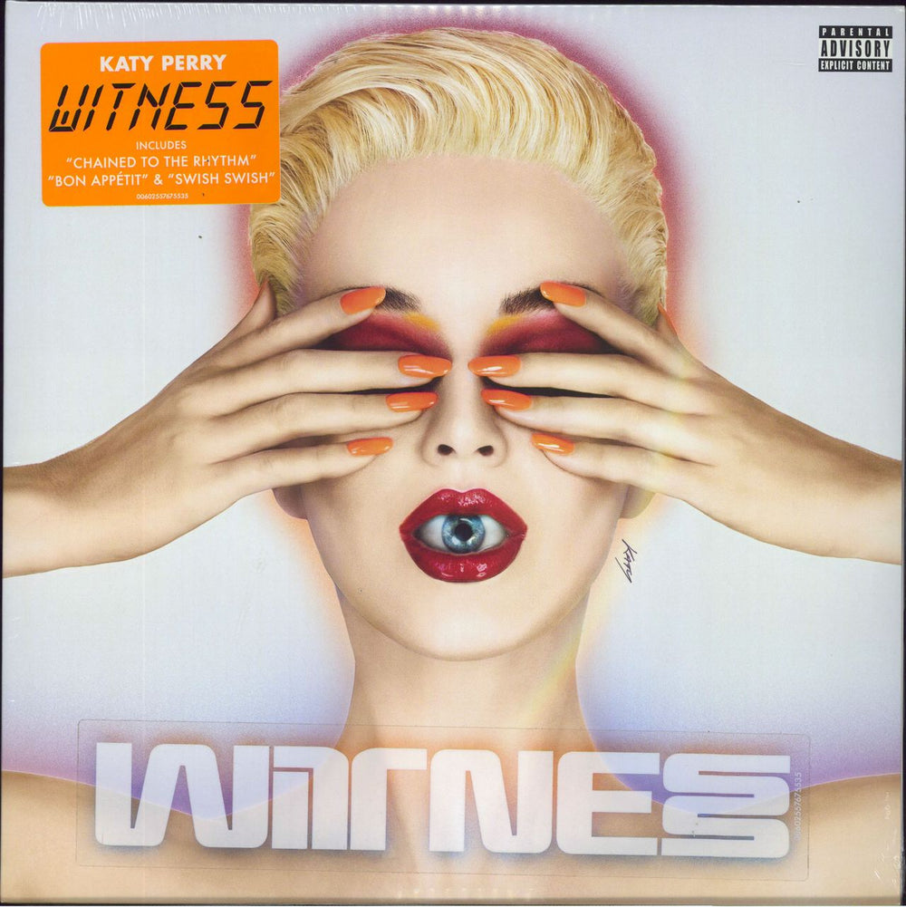 Katy Perry Witness - Sealed UK 2-LP vinyl record set (Double LP Album) 00602557675535