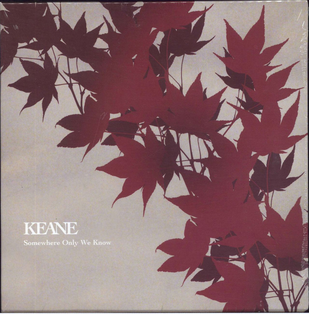 Keane (00s) Somewhere Only We Know - Red Vinyl - Sealed UK 7" vinyl single (7 inch record / 45) IS849