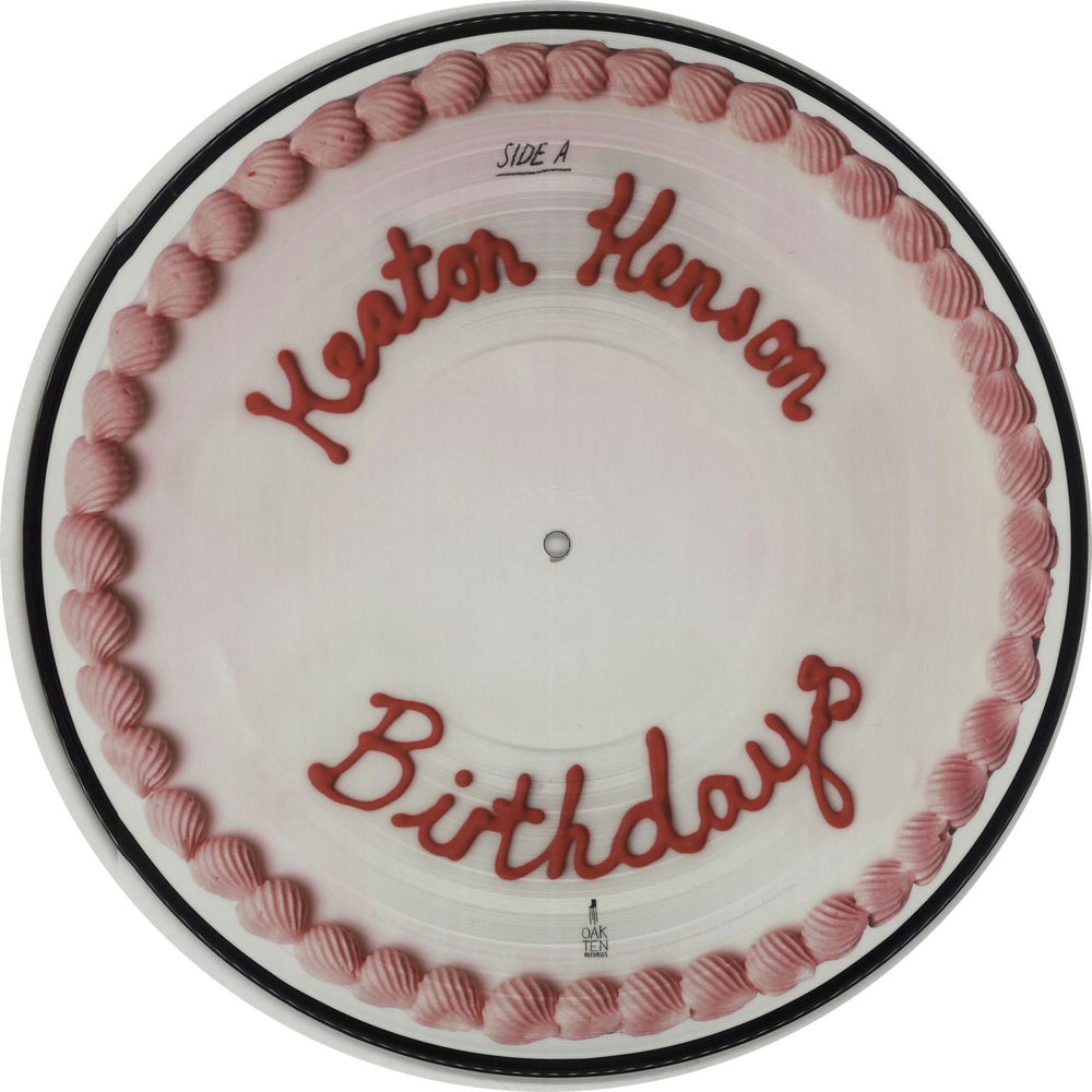 Keaton Henson Birthdays UK picture disc LP (vinyl picture disc album) K-APDBI660206