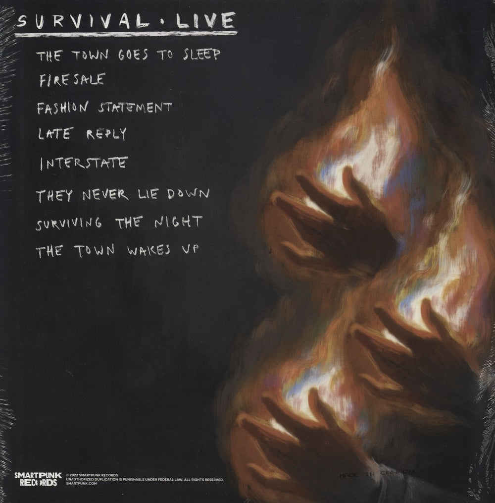 Keep Flying Survival - Live - White & Black Splattered Vinyl - Sealed US vinyl LP album (LP record)