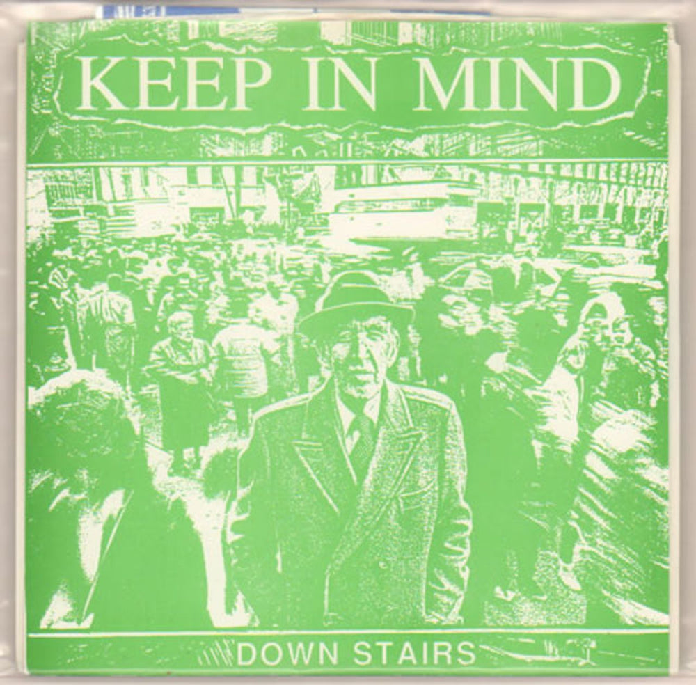 Keep In Mind Downstairs - Red Vinyl US 7" vinyl single (7 inch record / 45) DCR-006