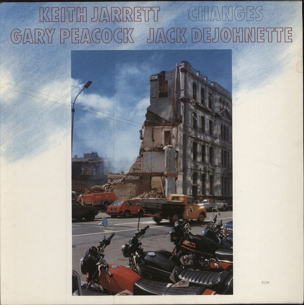 Keith Jarrett Changes German vinyl LP album (LP record) ECM1276