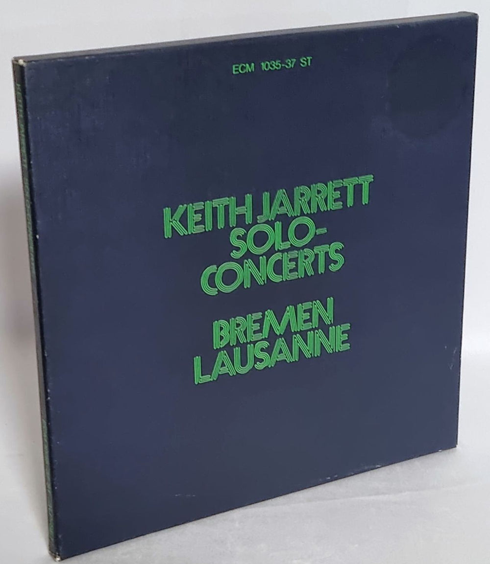 Keith Jarrett Solo-Concerts German Vinyl Box Set ECM1035-37ST