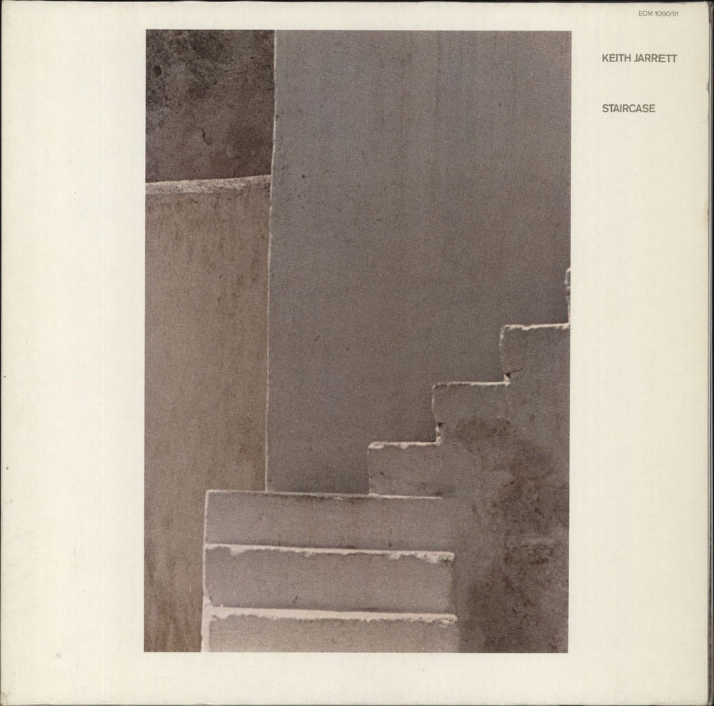 Keith Jarrett Staircase - EX German 2-LP vinyl record set (Double LP Album) ECM1090/91