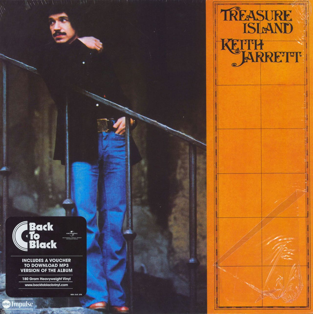 Keith Jarrett Treasure Island UK vinyl LP album (LP record) 0600753630488