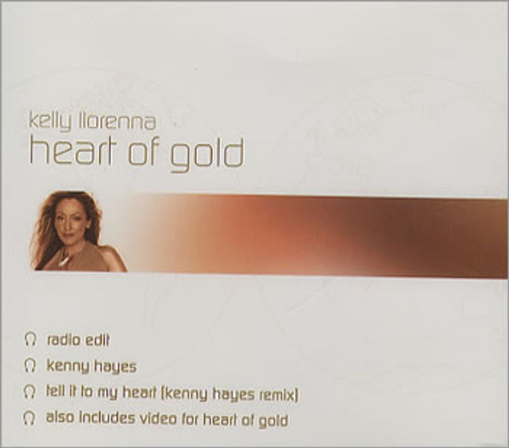 Kelly Llorenna Heart Of Gold UK CD single (CD5 / 5") CDGLOBE271