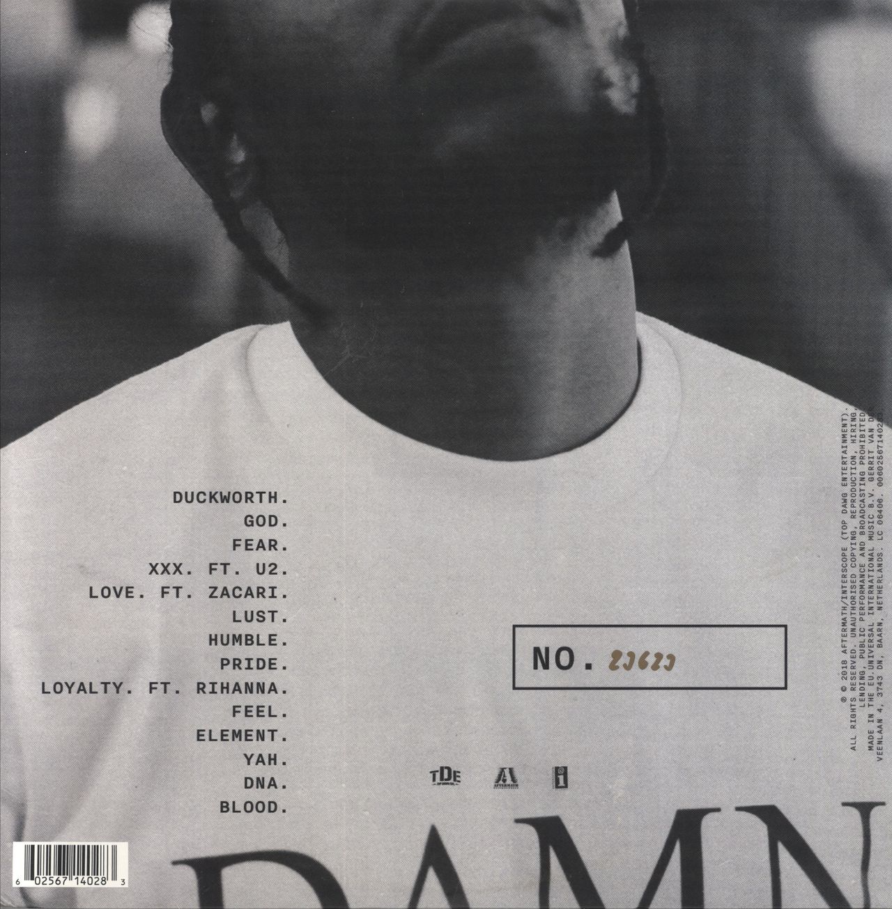 Kendrick Lamar ‎* DAMN. [180 G Vinyl Record 2 LP] – Curious Collections Vinyl  Records & More, kendrick lamar vinyle 