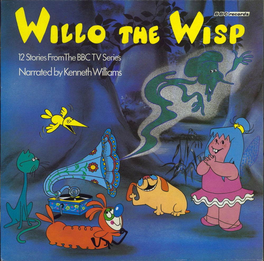 Kenneth Williams Willo The Wisp UK vinyl LP album (LP record) REC427