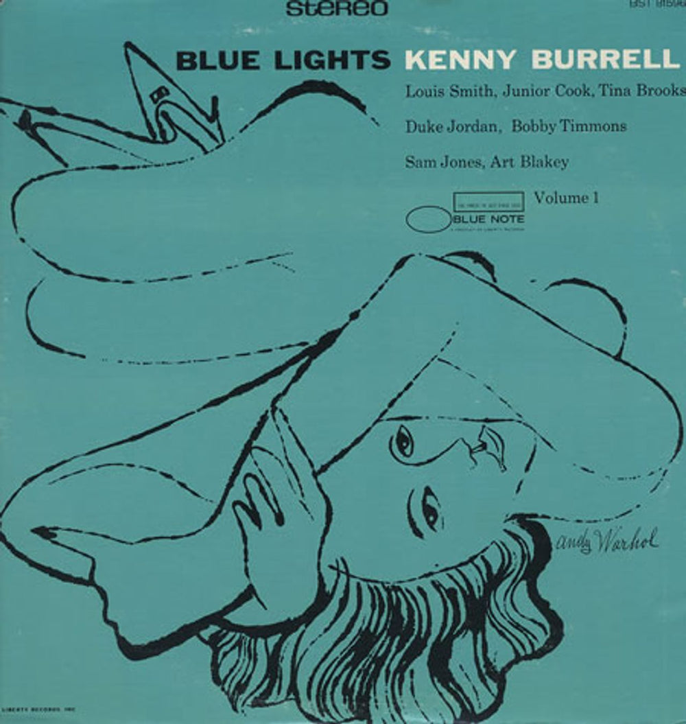 Kenny Burrell Blue Lights Volume 1 - 'b' label US vinyl LP album (LP record) BST-81596