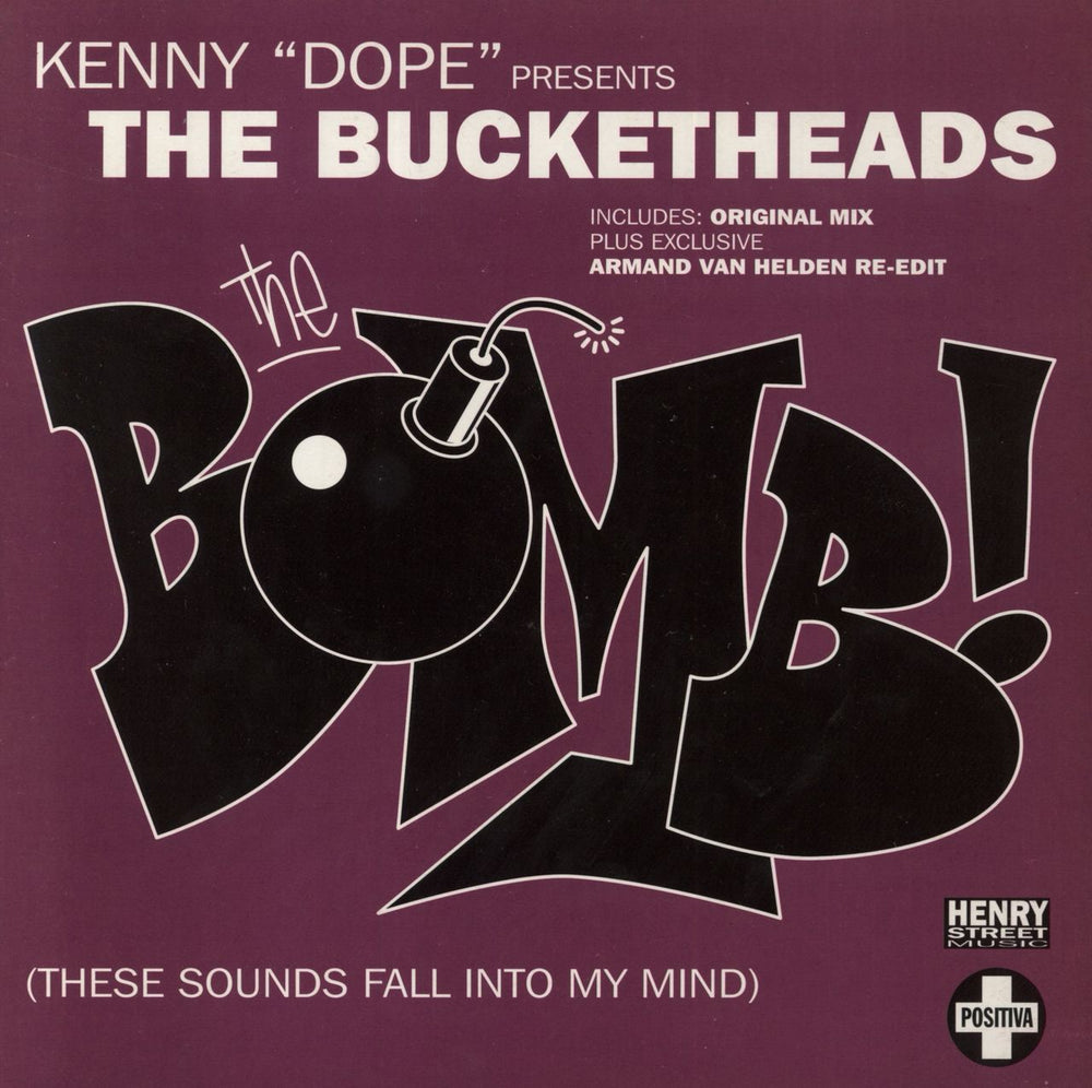 Kenny 'Dope' Gonzalez The Bomb (These Sounds Fall Into My Mind) UK 7" vinyl single (7 inch record / 45) TIV-33