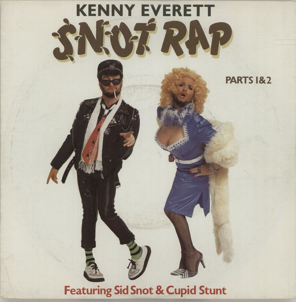 Kenny Everett Snot Rap - 4pr UK 7" vinyl single (7 inch record / 45) KEN1