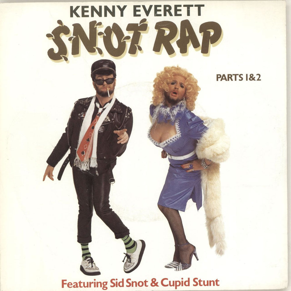 Kenny Everett Snot Rap - Solid UK 7" vinyl single (7 inch record / 45) KEN1