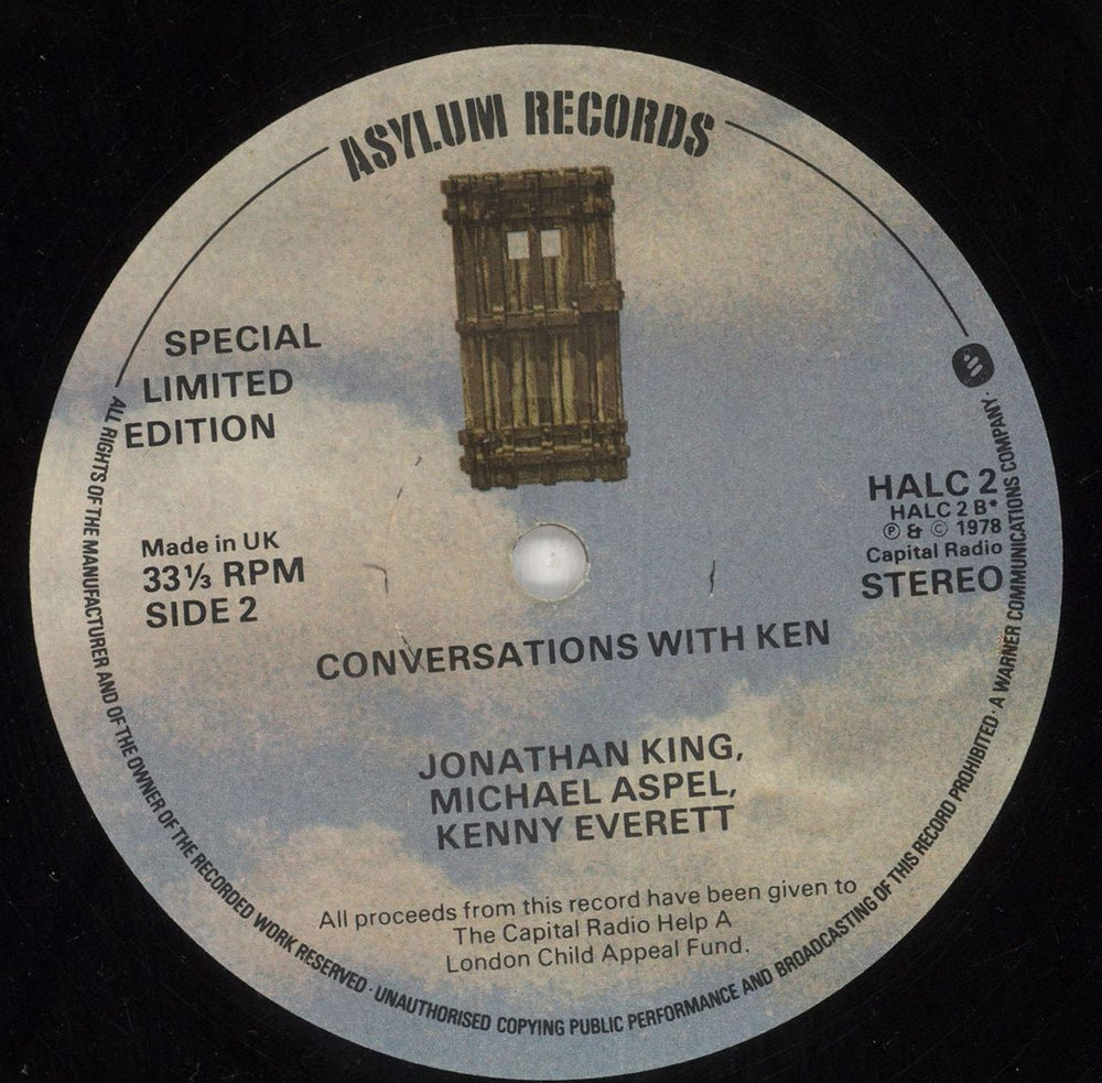 Kenny Everett The Adventures Of Captain Kremen UK 12" vinyl single (12 inch record / Maxi-single) KVT12TH730723