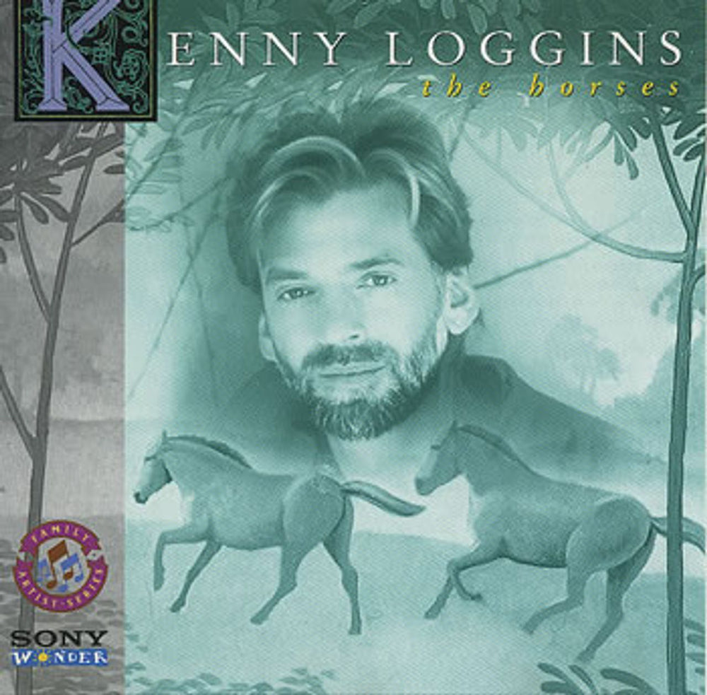 Kenny Loggins The Horses US Promo CD single (CD5 / 5") LSK6848