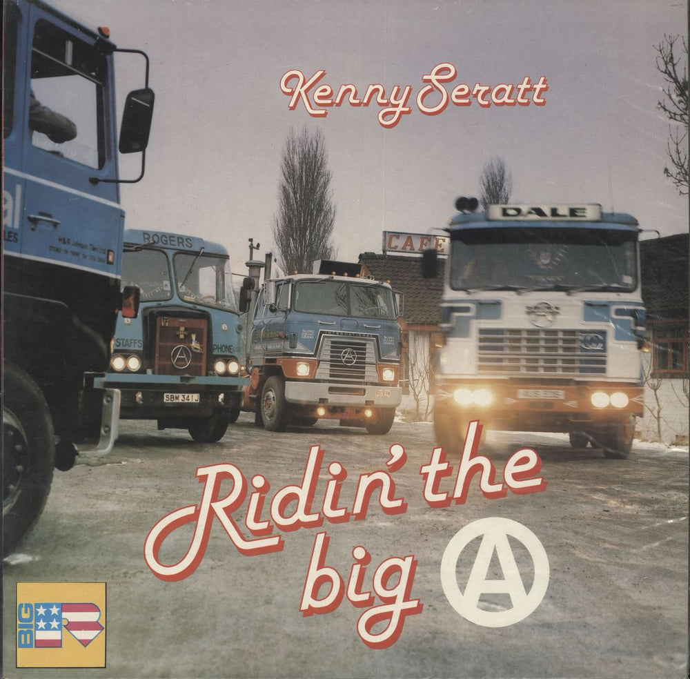 Kenny Seratt Ridin' The Big A UK vinyl LP album (LP record) BRA1007