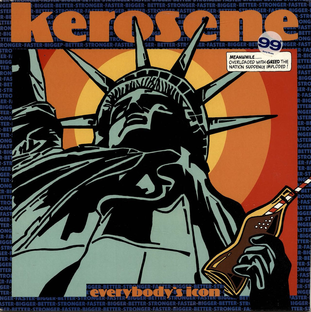 Kerosene Everybody's Icon UK 12" vinyl single (12 inch record / Maxi-single) SAM1201