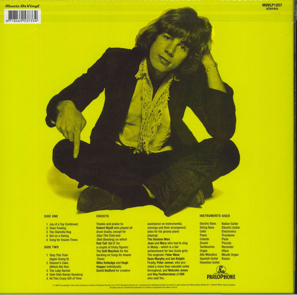 Kevin Ayers Joy Of A Toy - 180gm UK vinyl LP album (LP record)