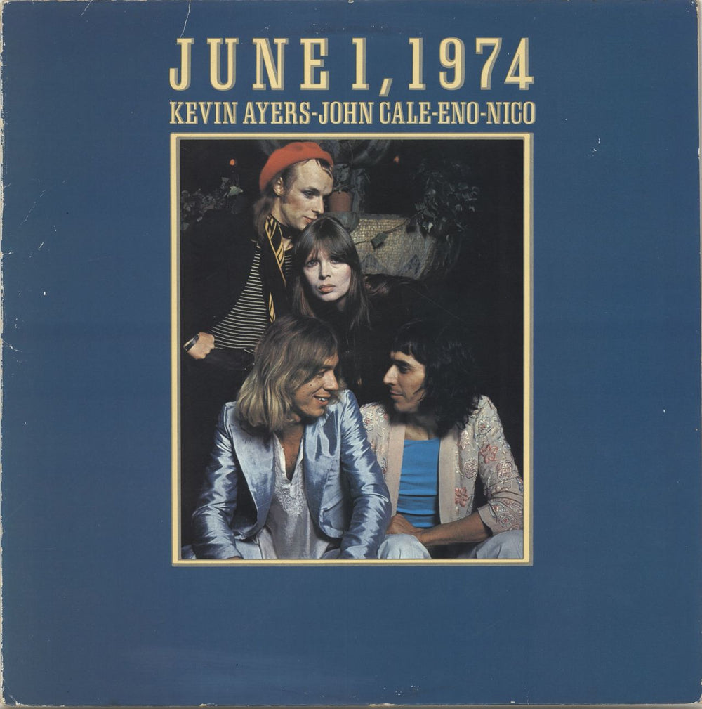 Kevin Ayers June 1, 1974 - 1st - EX UK vinyl LP album (LP record) ILPS9291