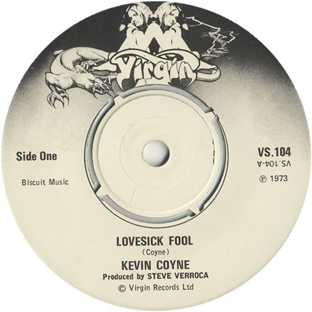 Kevin Coyne Lovesick Fool UK 7" vinyl single (7 inch record / 45) VS104