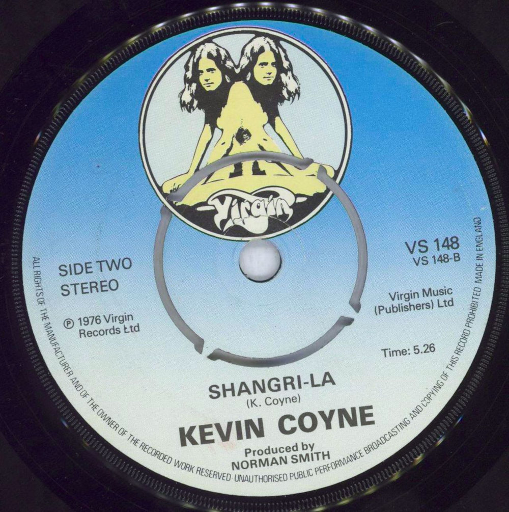 Kevin Coyne Walk On By UK 7" vinyl single (7 inch record / 45)