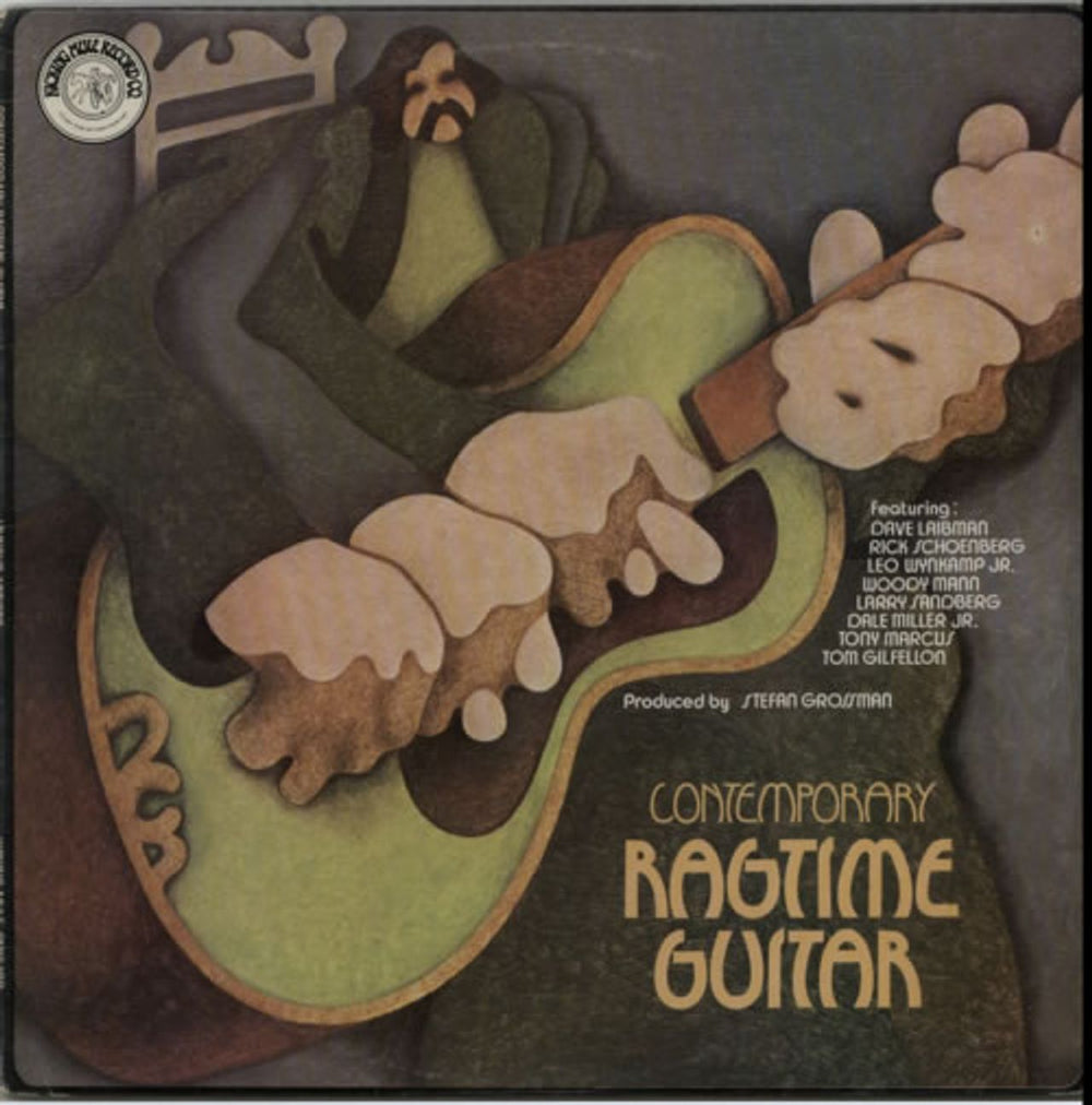 Kicking Mule Contemporary Ragtime Guitar UK vinyl LP album (LP record) SNKF100