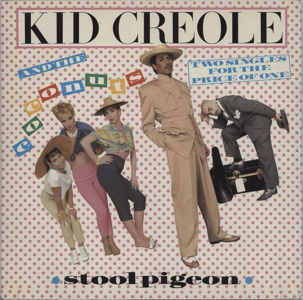 Kid Creole & The Coconuts Stool Pigeon - 2 x 7" UK 7" vinyl single (7 inch record / 45) DWIP6793