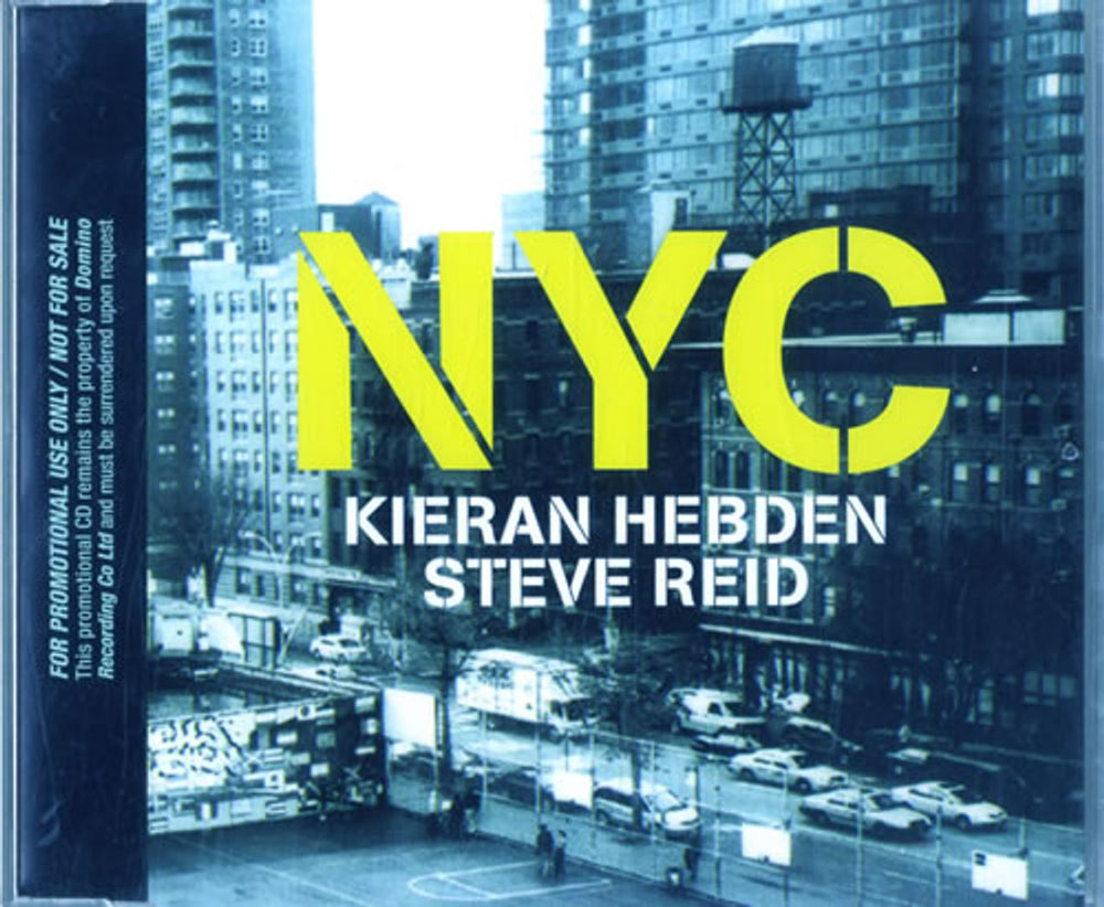 Kieran Hebden NYC UK Promo CD album (CDLP) WIGCD219P