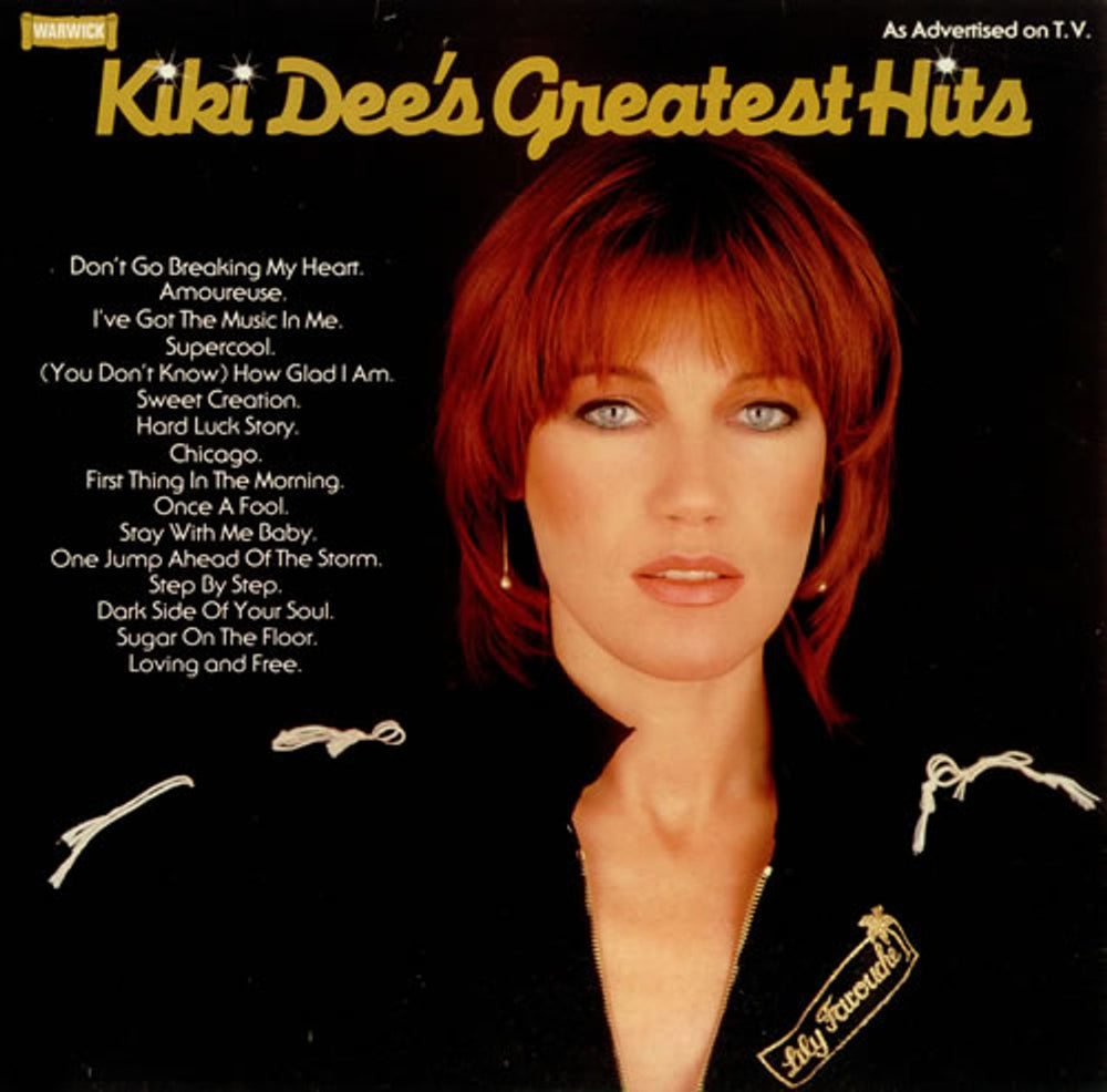 Kiki Dee Kiki Dee's Greatest Hits UK vinyl LP album (LP record) WW5092