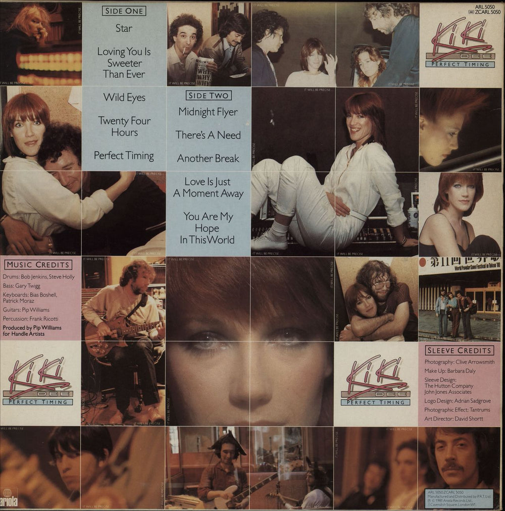 Kiki Dee Perfect Timing - Stickered sleeve UK vinyl LP album (LP record)