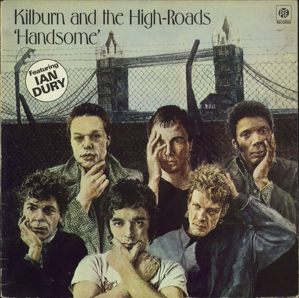 Kilburn & The High Roads Handsome UK vinyl LP album (LP record) NSPL18541