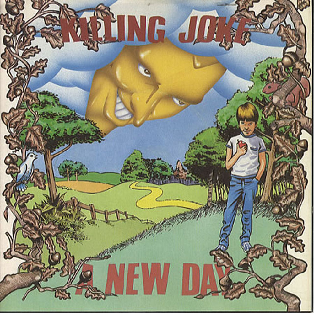 Killing Joke A New Day UK 7" vinyl single (7 inch record / 45) EGO17