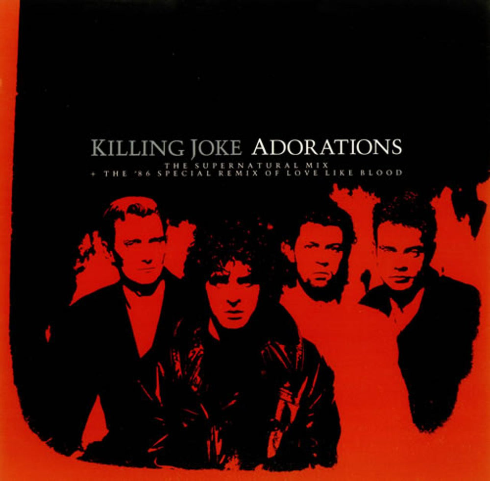 Killing Joke Adorations (The Supernatural Mix) UK 12" vinyl single (12 inch record / Maxi-single) EGOZ27