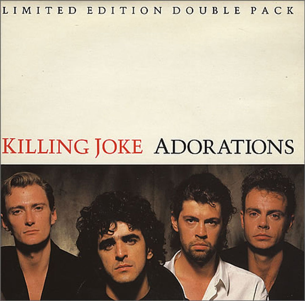 Killing Joke Adorations UK 7" vinyl single (7 inch record / 45) EGOD27