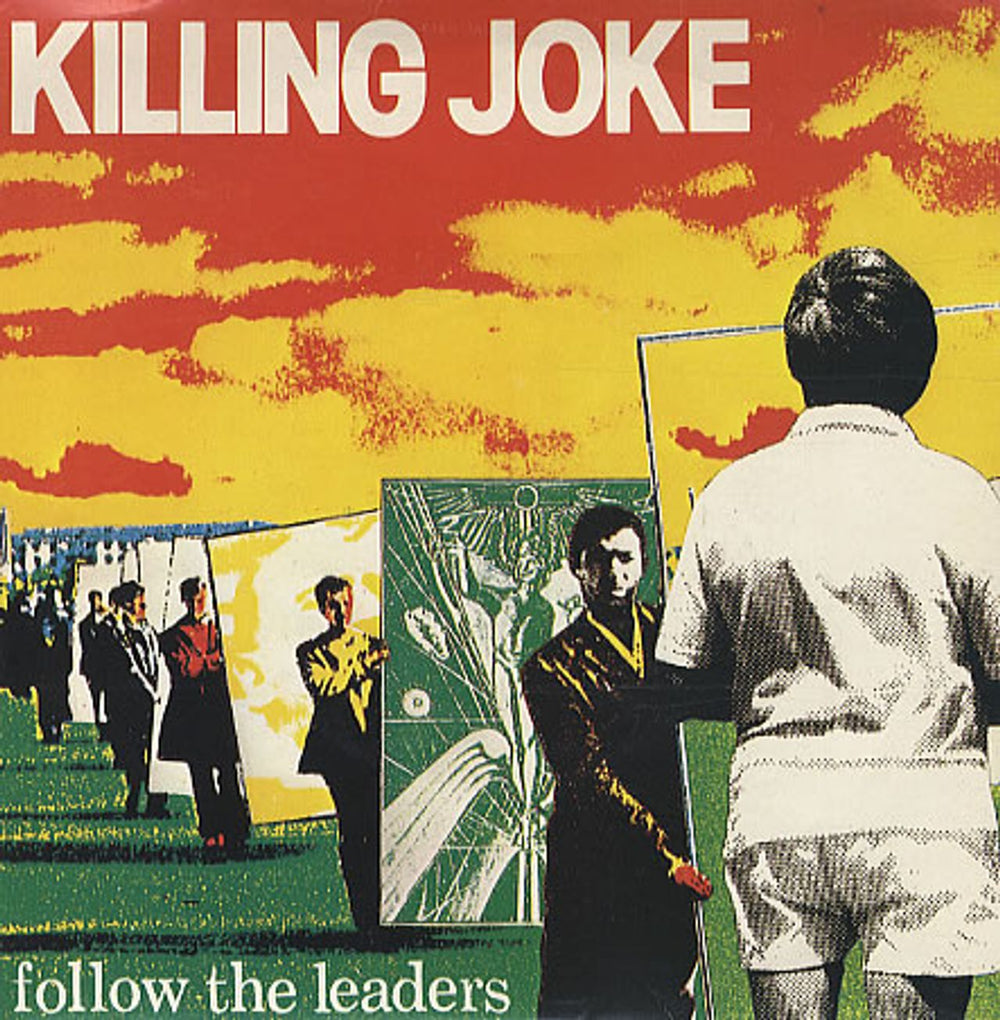 Killing Joke Follow The Leaders UK 7" vinyl single (7 inch record / 45) EGMDS1.01