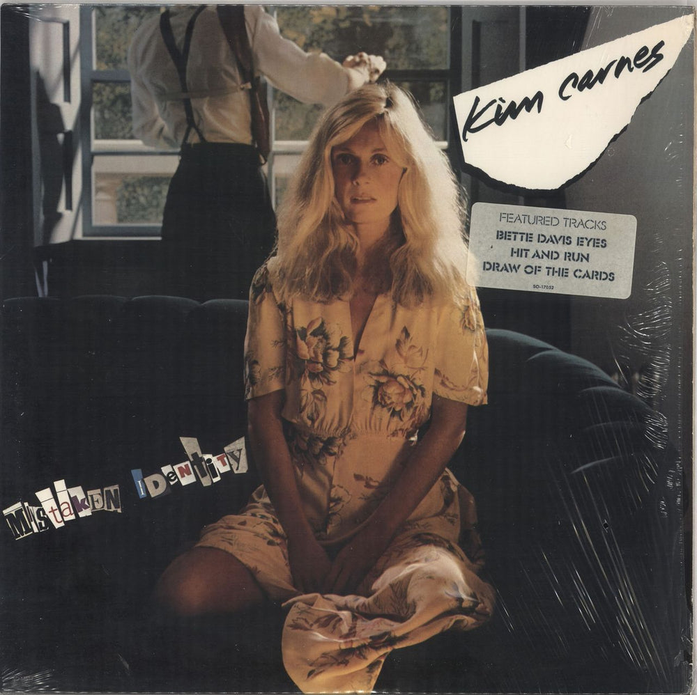 Kim Carnes Mistaken Identity US vinyl LP album (LP record) SO-17052