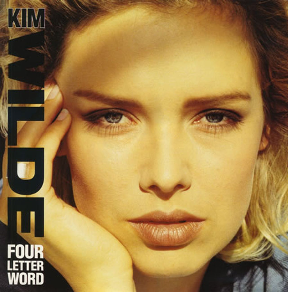 Kim Wilde Four Letter Word UK 12" vinyl single (12 inch record / Maxi-single) KIMT10