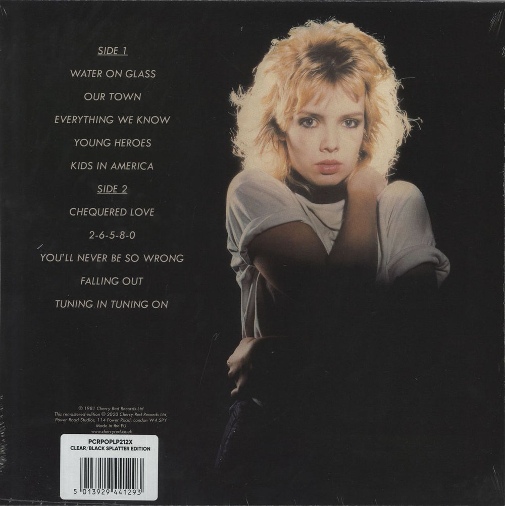 Kim Wilde Kim Wilde - Clear/Black Splatter Vinyl - Sealed UK vinyl LP album (LP record) 5013929441293