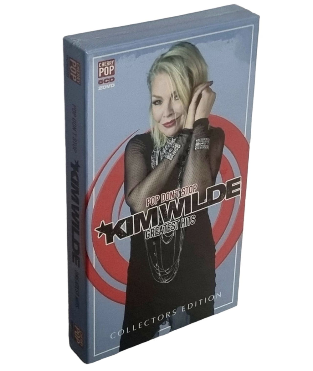 Kim Wilde Pop Don't Stop - Greatest Hits - 5-CD/2-DVD - Sealed UK CD Album Box Set PPOPBOX223