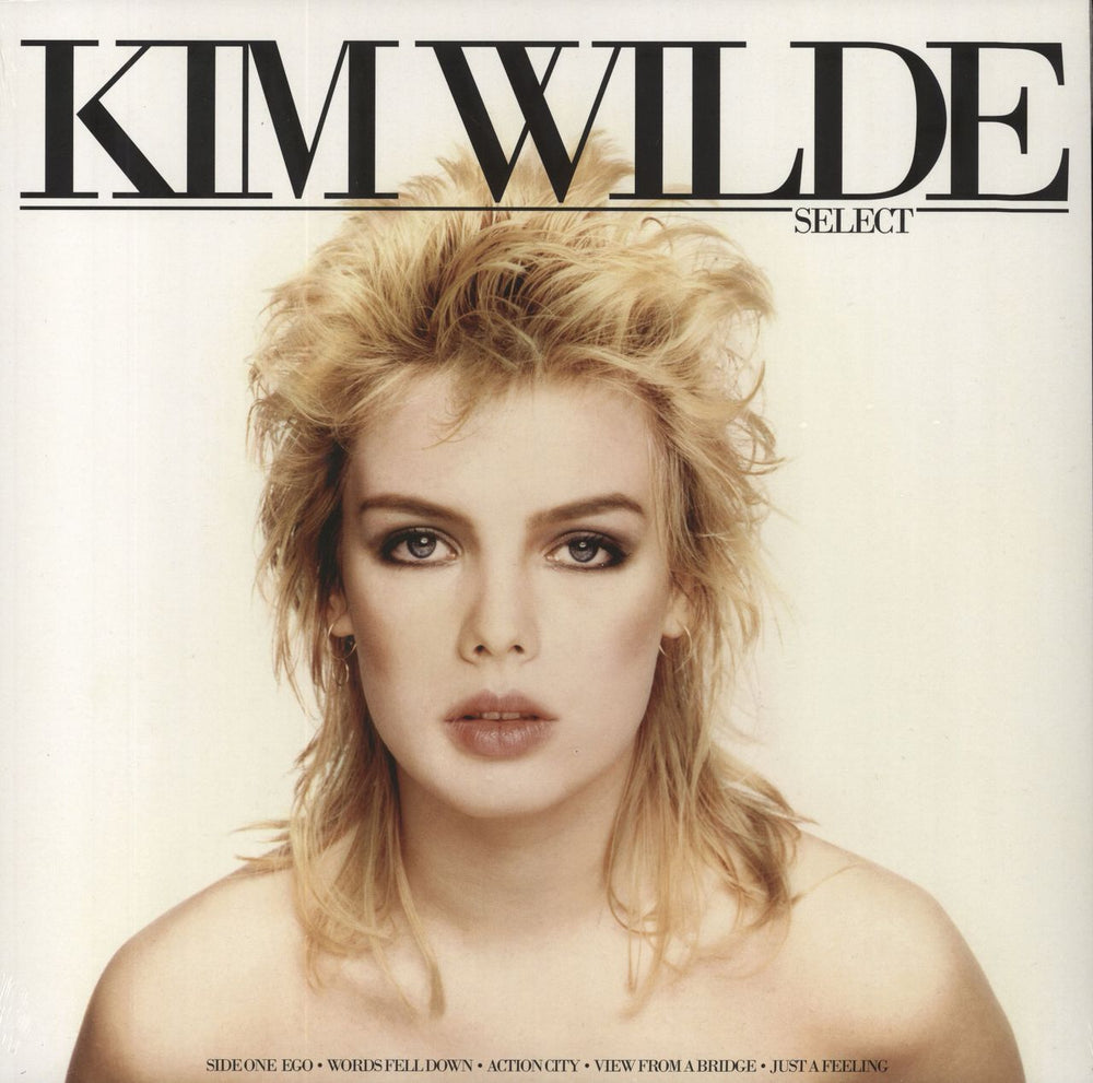 Kim Wilde Select - Clear/White Splatter Vinyl  - Sealed UK vinyl LP album (LP record) PCRPOPLP213X