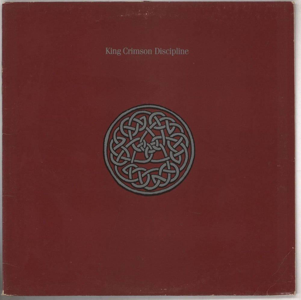 King Crimson Discipline UK vinyl LP album (LP record) EGLP49