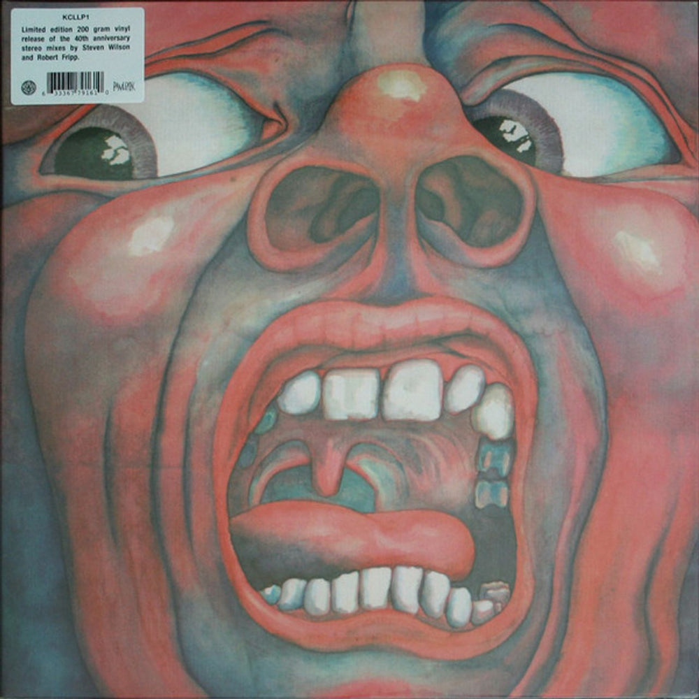 King Crimson In The Court Of The Crimson King - 200 Gram - Steven Wilson Stereo Mix - Sealed UK vinyl LP album (LP record) KCLLP1