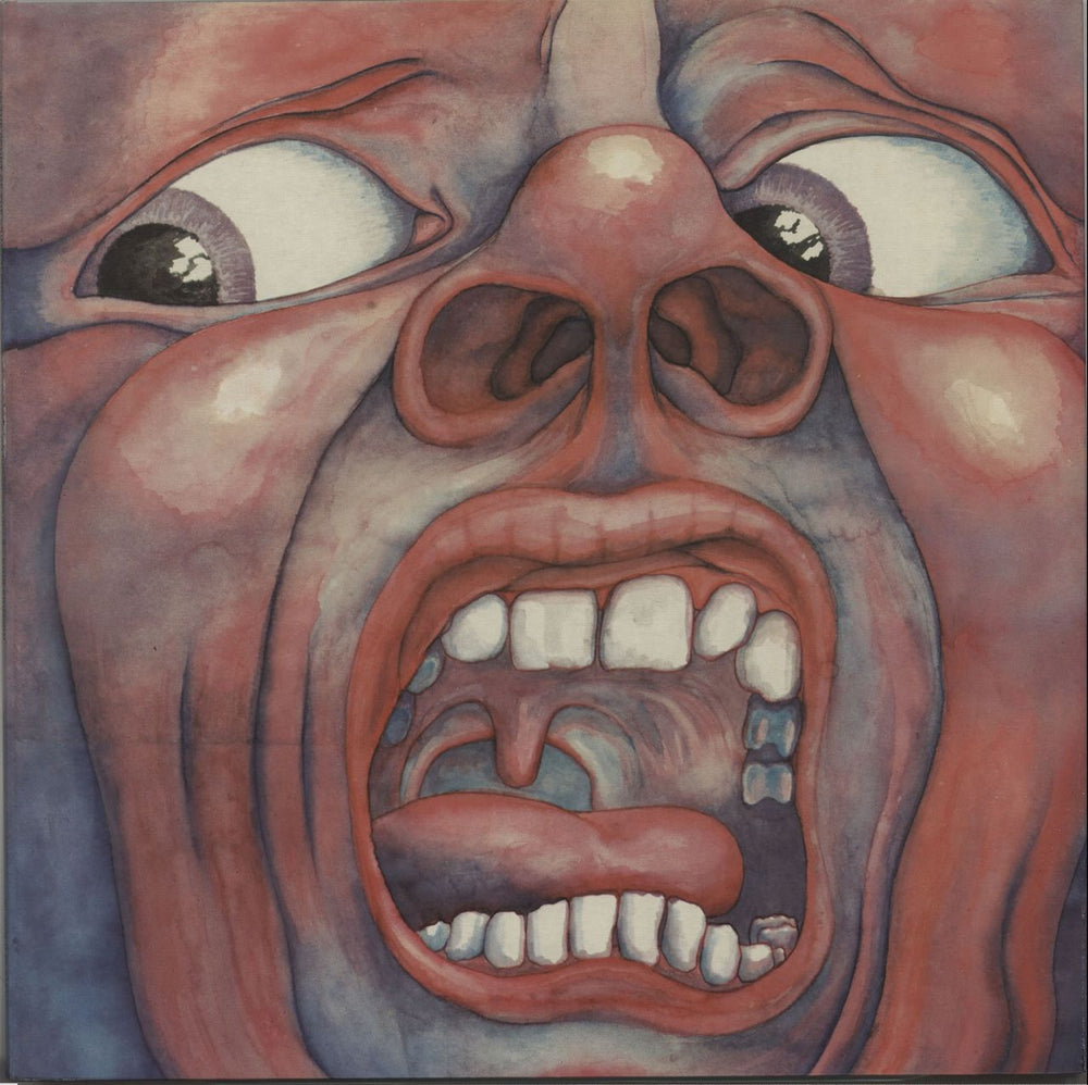 King Crimson In The Court Of The Crimson King - 2nd UK vinyl LP album (LP record) ILPS9111