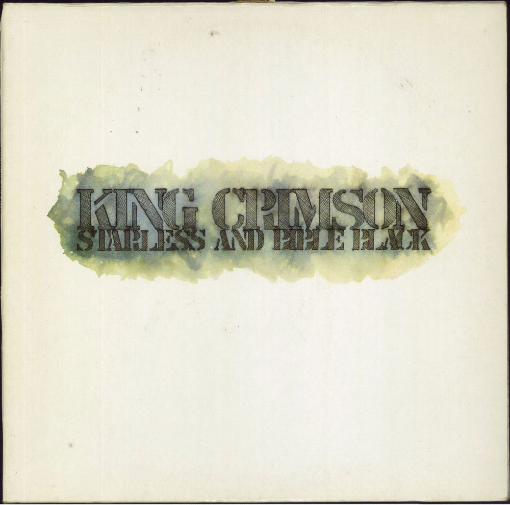 King Crimson Starless And Bible Black German vinyl LP album (LP record) 2344092