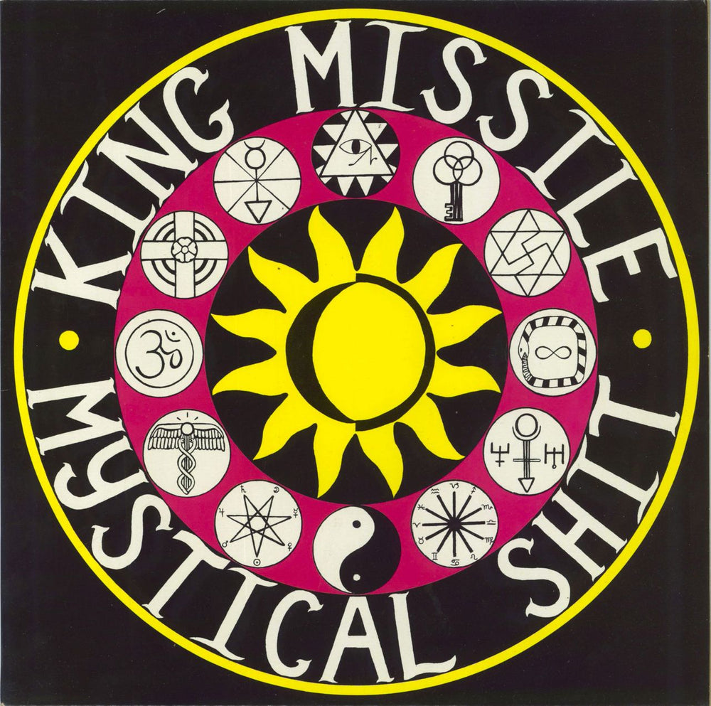 King Missile Mystical Shit Dutch vinyl LP album (LP record) SDE9016LP