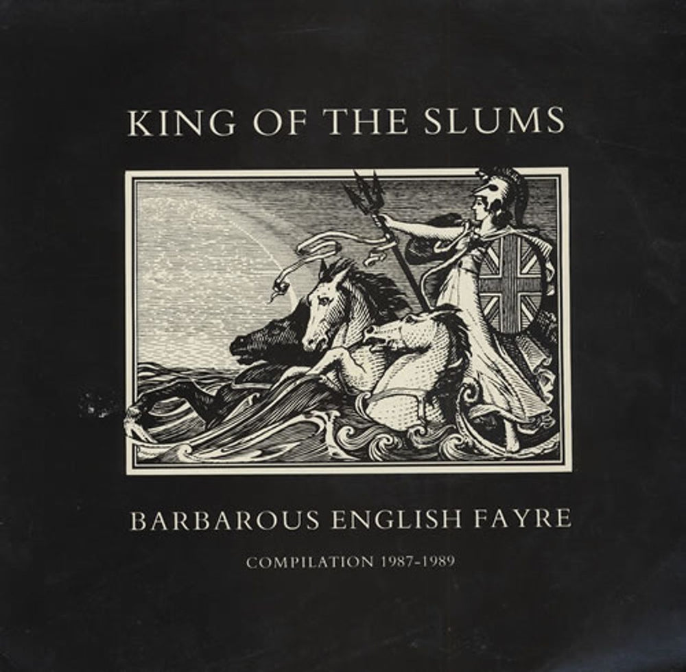 King Of The Slums Barbarous English Fayre UK vinyl LP album (LP record) DEC022